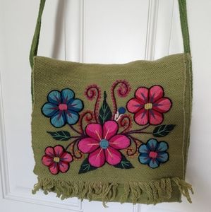 Embroidered Peruvian Bag